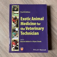 Wiley Blackwell Exotic Animal Medicine for Vet Tech 4th Ed Textbook