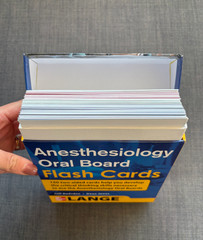 Anesthesiology Oral Board Flash Cards McGraw Hill Lange Gadsden Jones 150 Cards