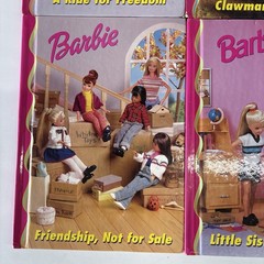 Barbie & Friends Barbie Core Grolier Books Club 1990’s Hardcover Book Lot Of 8