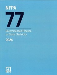 NFPA 77 Recommended Practice on Static Electricity, 2024 Edition PB