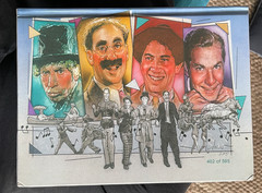 ART DUCKO ILLUSTRATED HISTORY OF THE MARX BROTHERS VOL 1, #402/505, 500 pages!