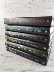 A House of Night Series by P.C. + Kristin Cast 6 Books HC/DJ Most 1st Editions