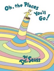 Oh, The Places You’ll Go! – Hardcover By Seuss, Dr. – VERY GOOD
