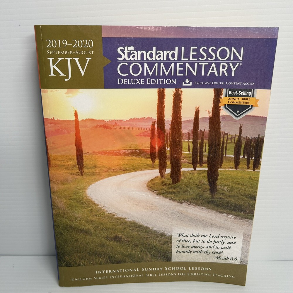 KJV STANDARD LESSON COMMENTARY DELUXE EDITION 2019-2020 By Standard Publishing