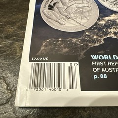 COIN WOULD MAGAZINE July 2025. High Five, 5 oz Silver.