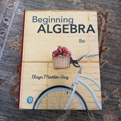 Beginning Algebra 8th Edition By Martin-Gay Hardcover 2022
