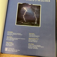 Exploring Earth’s Weather by Prentice-Hall Staff (Hardcover Student edition Book
