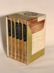 PIUS PARSCH c1950s The Church’s Year Of Grace 5 Volume Set w/Slipcover & DJs