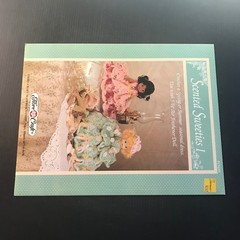 Scented Sweeties I Fibre-Craft Crochet Pattern FCM351 1993 Doll Dress