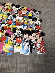 Vintage 1990s Disney Mickey Mouse Minnie Mouse Lot of 30 Bookmarks, Classroom