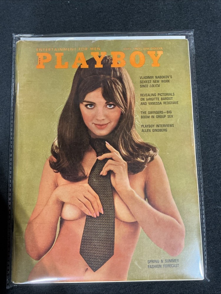 PLAYBOY! April, 1969. Very Good Condition! Bagged And Boarded!