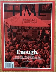 Time Magazine September 29 Th 2025 Enough Charlie Kirk