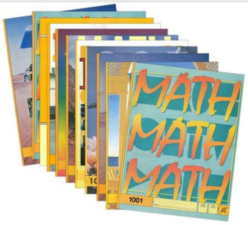 School of Tomorrow A.C.E Math Grade 1 (1001-1012) – NEW SEALED