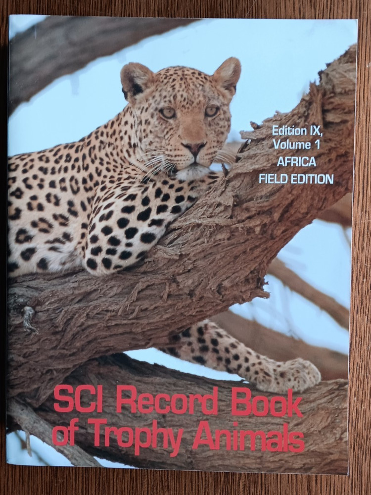 The SCI Record Book of Trophy Animals Ed. IX Vol. 1 Africa 1997 Safari Club Int.
