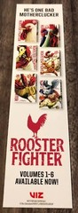 NYCC 2024 ROOSTER FIGHTER Anime Manga VIZ BOOKMARK New York Comic Con Exclusive