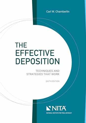 Effective Deposition: Techniques and – Paperback, by Carl W. Chamberlin – New
