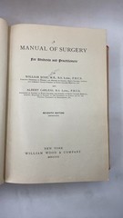 A Manual of Surgery