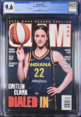 CGC 9.6, Caitlin Clark “Dialed In” SLAM Magazine #256, 6/25-7/25, Low POP!