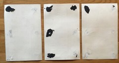 3 Rare VG 1920s Volland Salesman 7 X11 inches Art Nouveau illustrated Posters.