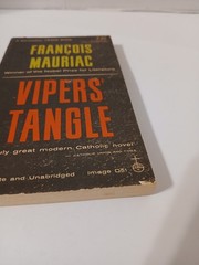 Vipers’ Tangle François Mauriac 1957 Image Paperback