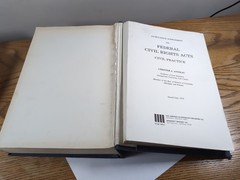 Federal Civil Rights Act Civil Practice 1971 Chester Antieau and 1979 Supplement