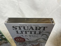 1973 “STUART LITTLE” by E.B. White + AUDIO CASSETTE of Book -Julie Harris Sealed