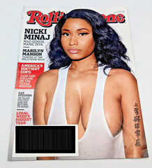 Rolling Stone Magazine January 2015 Nicki Minaj Issue 1226 Mad Genius Manic Diva