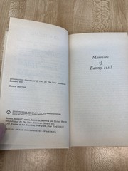 Memoirs of Fanny Hill 1965 HC Eighth Printing 221 Pages John Cleland