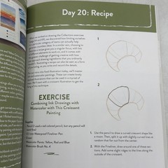 The 30-Day Sketchbook Project: Daily Exercises and Prompts to Fill Pages,: Used