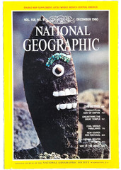 THE AZTECS TENOCHTITLAN SEAT OF EMPIRE DEC 1980 NATIONAL GEOGRAPHIC MAGAZINE