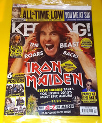 Kerrang! 1575 July 4 2015 – Iron Maiden, All Time Low, You Me At Six New Sealed
