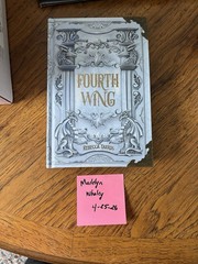 Rebecca Yarros Fourth Wing &Iron Flame Bookish Box Edition with page overlays