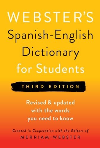 Federal Street Press Webster’s Spanish-English Dictionary for Students, Thir…