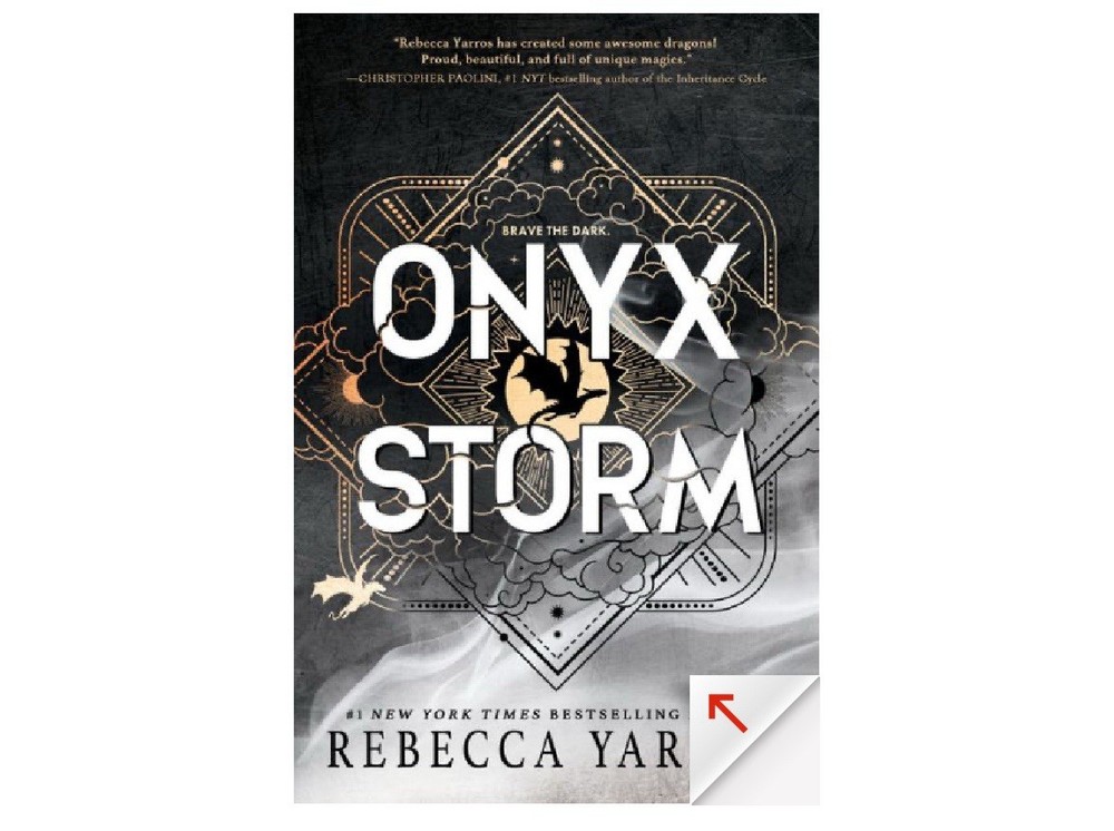 Onyx Storm (Standard Edition) by Rebecca Yarros (2025, Hardcover)