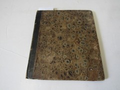 Manuscript poetry book kept by Mary A Clarke. Ware Village, March 21st, 1828