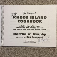 AUTO DON BOUSQUET’S RHODE ISLAND COOKBOOK: REVISED EDITION By Martha W. Murphy