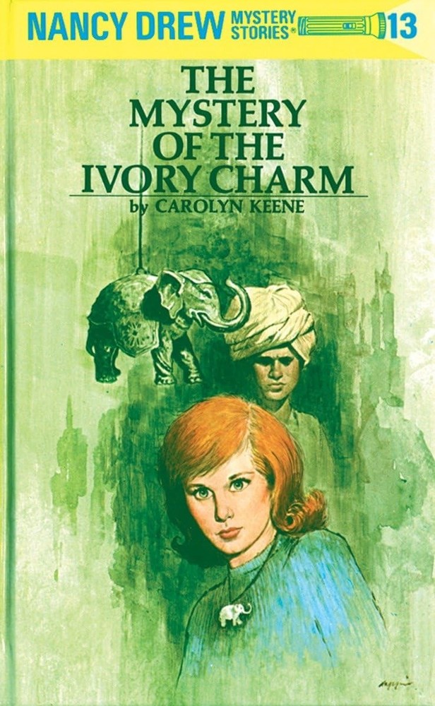 The Mystery of the Ivory Charm (Nancy Drew, Book 13) – hardcover Keene, Caro…