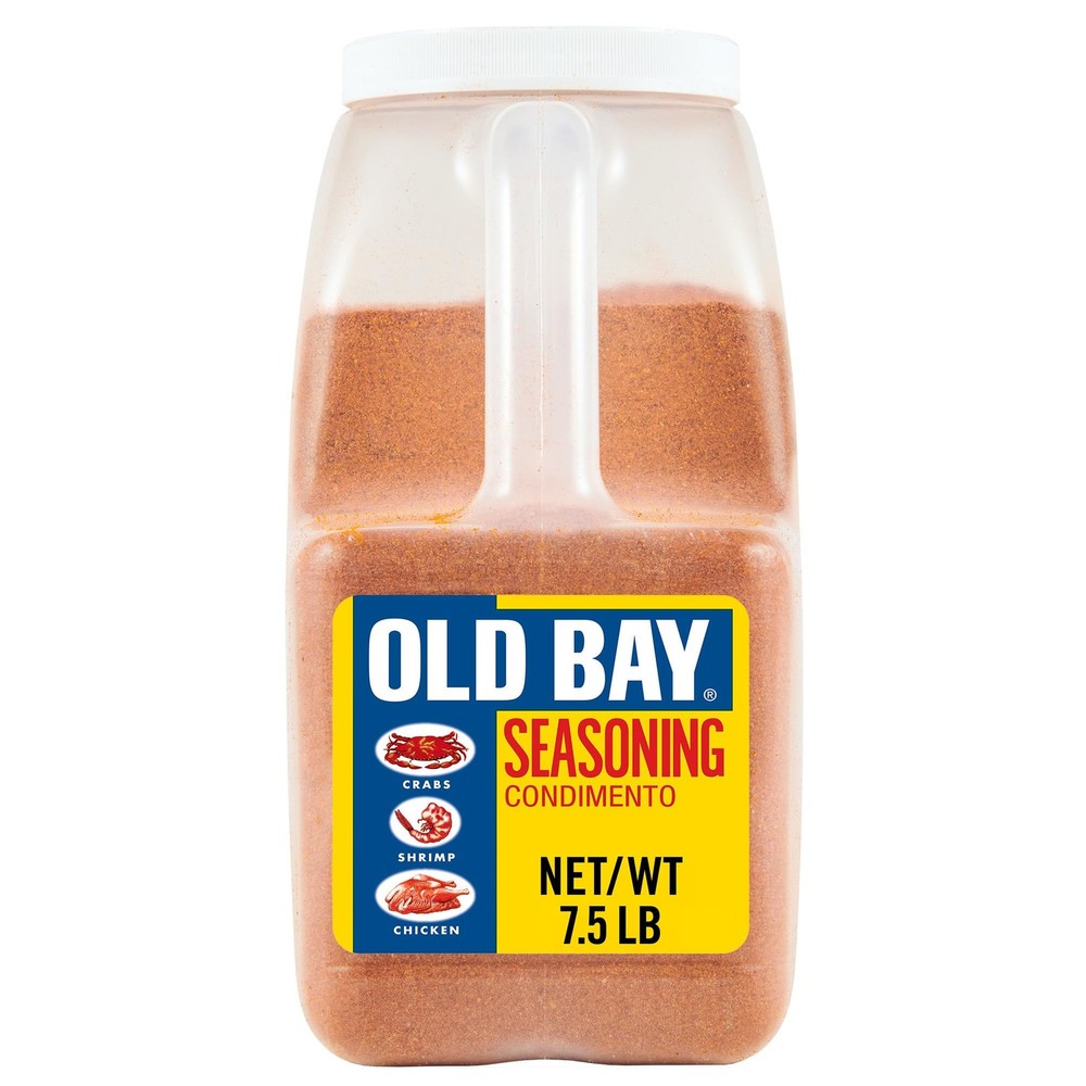 OLD BAY Seasoning, 7.5 lb – One 120 Ounce (Pack of 1), Seasoning Lbs