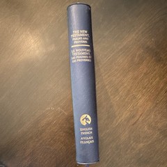United Bible Societies Bilingual NT Psalms Proverbs Eng/Fre Leather 2004