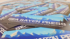 Sea Raven Press Bookmark Rocky Mountains 8 in x 2.5 in Printed on 100# Cardstock