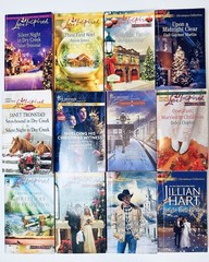 Lot of Twelve Love Inspired Heartwarming Christmas Romance Holiday Christian