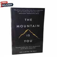 The Mountain is you by Brianna Wiest Paperback Book – Free Shipping US