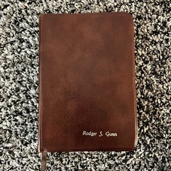 Brown Leather LDS Scripture Set – Holy Bible Book Of Mormon D&C Tabbed 5.25×7.5”