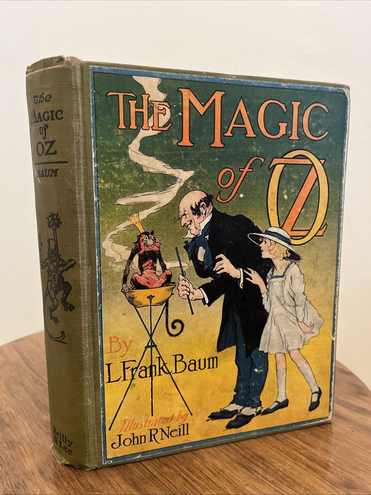 The Magic of Oz by L. Frank Baum Reilly & Lee 11/12 Color Plates