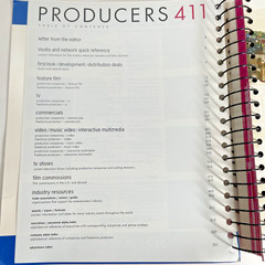 Producers 411 Summer 2002 Vintage Hollywood Spiral Paperback Book 528 pages!
