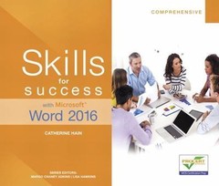 Skills for Success for Office 2016 Ser.: Skills for Success with Microsoft Word