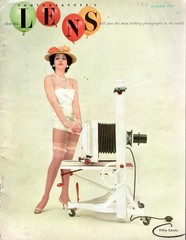 Photographer’s thru this LENS Magazine October 1957 Vol 1 No 1