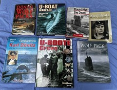 Kriegsmarine Book Lot Of 7