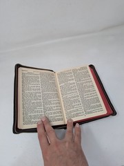 Vintage American Bible Society Holy Bible Leather Zip Zipper Maps 1961 50s 60s