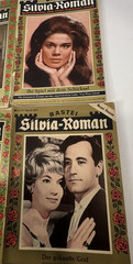 Vtg 10x Lot Romanhefte German Romance Magazines 70s 80s BASTEI SILIVA ROMAN G26